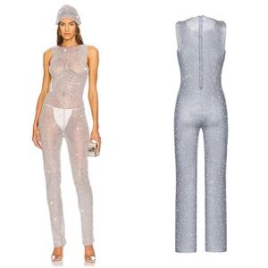 SANTA BRANDS x REVOLVE Jumpsuit in Silver Size XS/S